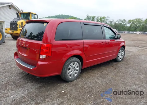 2016 Dodge Grand Caravan Se z USA, uszkodzony, nr VIN 2C4RDGBG4GR172160